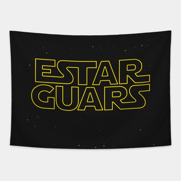 Estar Guars (yellow) Tapestry by Heyday Threads