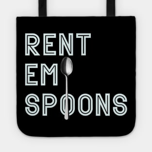 rent em spoons Tote