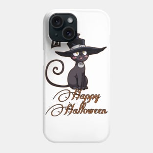 Witch Cat Halloween Phone Case