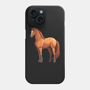 Cute Chestnut Horse Phone Case