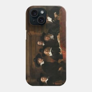 The Syndics of the Amsterdam Drapers' Guild, known as the Sampling Officials by Rembrandt Phone Case