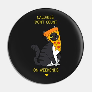 Calories don’t count on weekends Pin