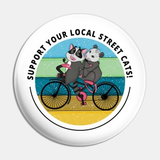 Support Your Local Street Cats! Pin