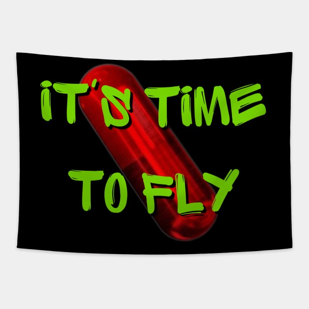 it's time to fly Tapestry by Showcase arts