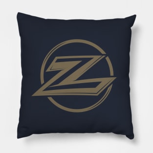 Razor Sharp Letter Z Pillow