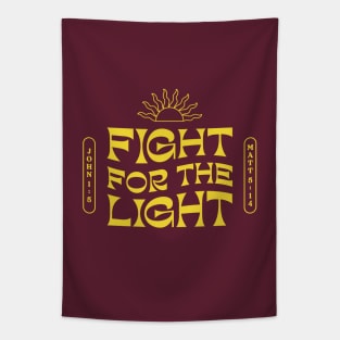 Fight for the Light Tapestry