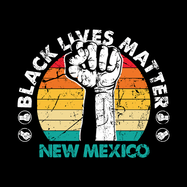 New Mexico black lives matter political protest by Jannysingle