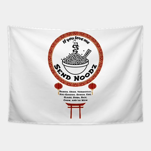 Send Noods Tapestry by Sapient House