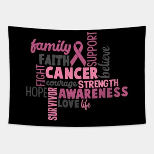 Breast cancer awareness gift Tapestry