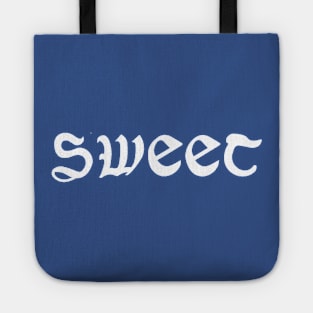 Sweet Tattoo White Tote