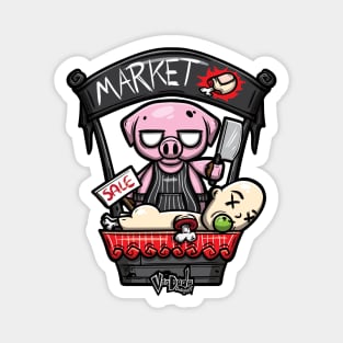 Piggy Market Magnet