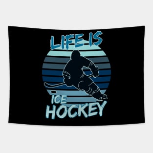 Life is Hockey Tapestry