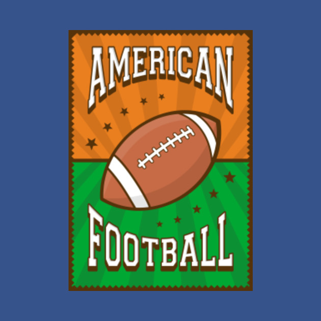 Discover American Football Rugby Sport Retro Pop Art Poster - Football - T-Shirt