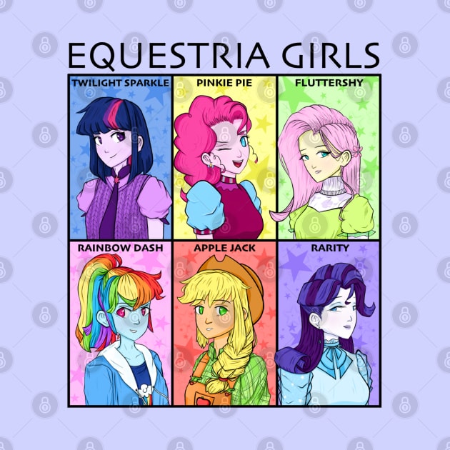 My Little Pony - Equestria Girls by indieICDtea