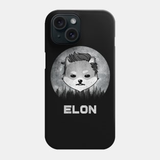 Vintage Dogelon Mars ELON Coin To The Moon Crypto Token Cryptocurrency Blockchain Wallet Birthday Gift For Men Women Kids Phone Case