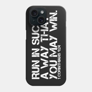 RUN TO WIN Phone Case