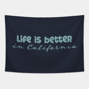 Life is Better In California Tapestry