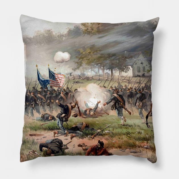 Battle of Antietam - Civil War Pillow by warishellstore