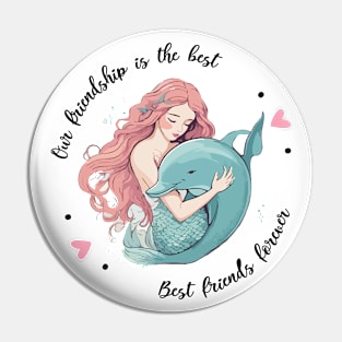 Our friendship is the best. BFF forever Pin