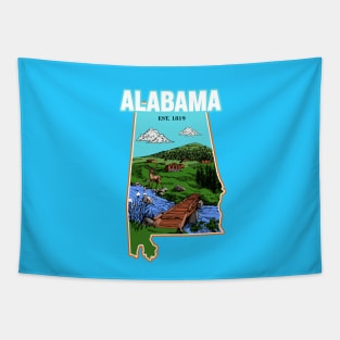 Alabama and vintage Tapestry