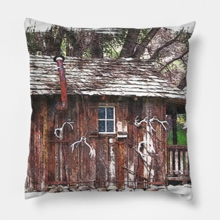 ANTLER CABIN Pillow