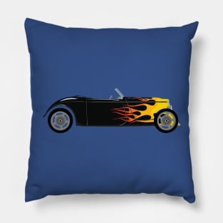 Hot rod Classic Car Pillow