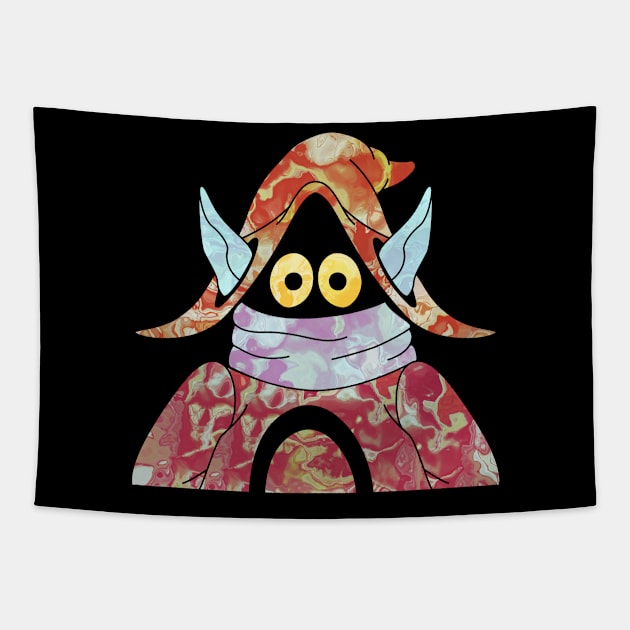 Grayskull Gang - Orko Tapestry by Leroy Binks