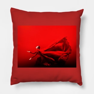 Vermilion Pillow