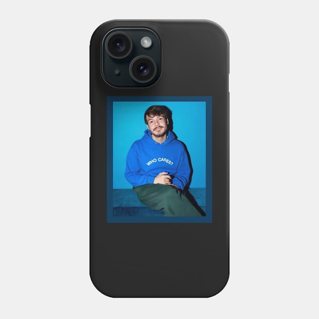 rex orange county blue who cares Phone Case by Pop-clothes