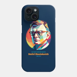 Dmitri Shostakovich WPAP Phone Case