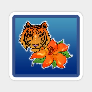 Tiger Lilly Magnet