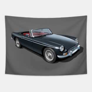 MGB Roadster in black Tapestry