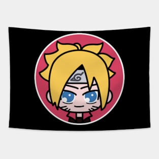 Boruto Uzumaki Naruto Chibi Anime Art Tapestry