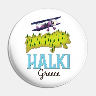 Halki Greece Map Pin