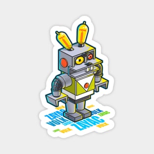 Robot rabbit Magnet