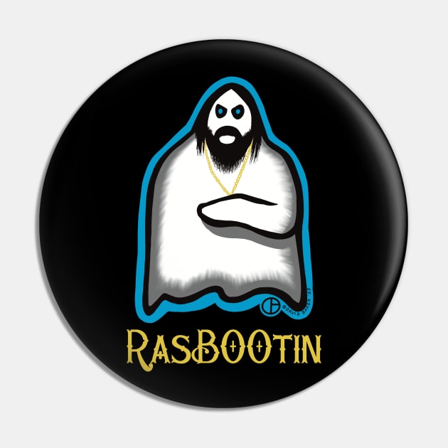 RasBOOtin Pin by Art from the Blue Room