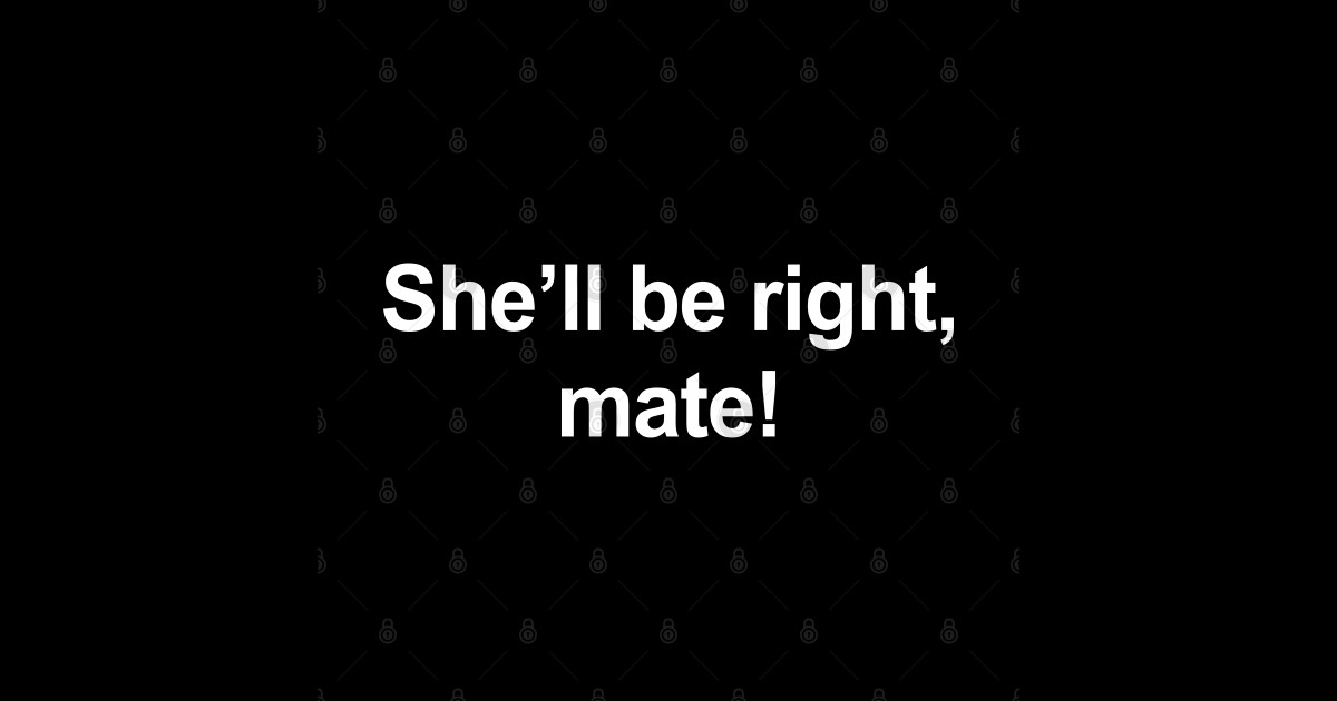 She