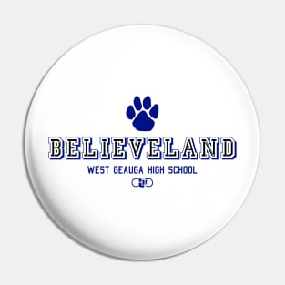 Believeland, West Geauga High Pin