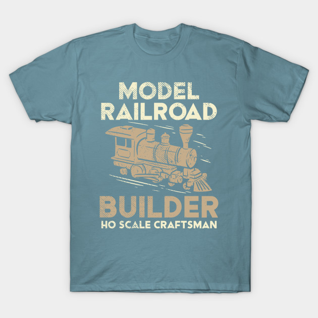 Discover Model Train Train For Locomotive Lovers - Train - T-Shirt