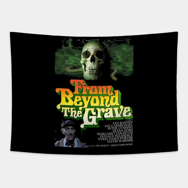 From Beyond The Grave Design Tapestry by HellwoodOutfitters