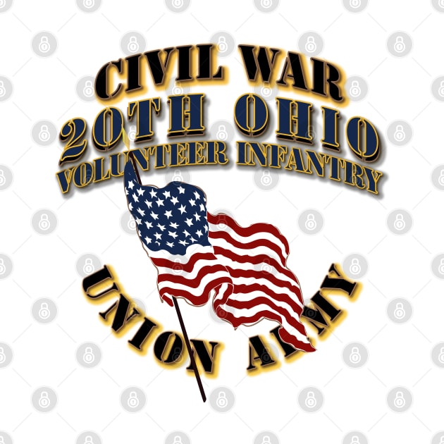 Civil War - 20th Ohio Volunteer Infantry - USA by twix123844