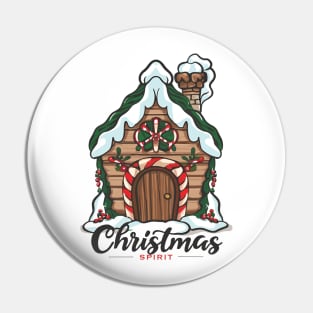 Christmas spirit Pin