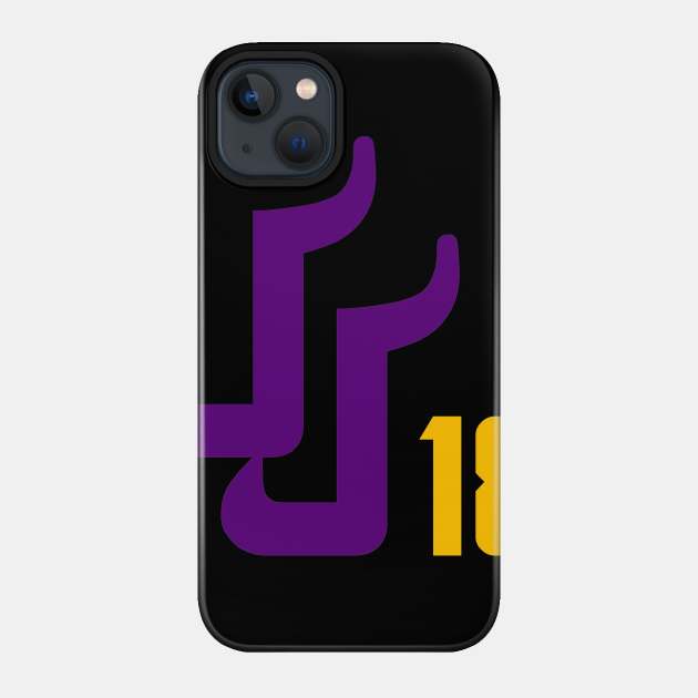 JJ18, Justin Jefferson Minnesota Football - Vikings Football - Phone Case