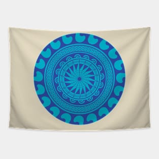 Pacific-island-pattern Tapestry