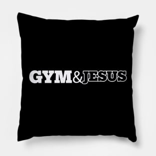 Gym And Jesus Pillow