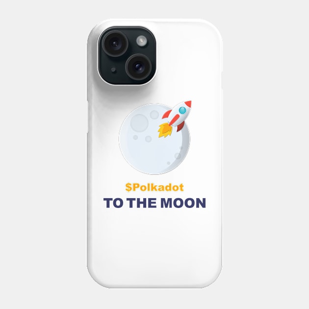 DOT Fly to the moon Phone Case by yphien