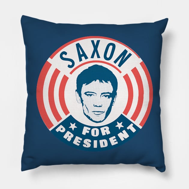 Saxon for President Pillow by toruandmidori