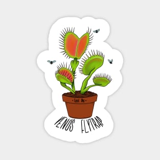 Botanical plant Carnivorous Plant Dionaea Musciplua | Venus Fly Trap Magnet