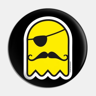 OG PirateGhost Logo Pin