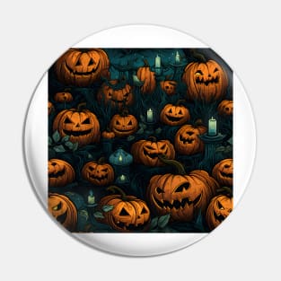 Halloween Decorations 21 - Jackolantern/Pumpkins Pin